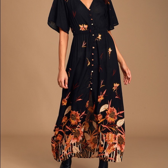 🌴🔆BILLABONG- AUTUMN BREEZE MAXI DRESS🔆🌴 - Picture 7 of 15